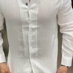 Pure White Linen Shirt - Timeless Everyday Essential