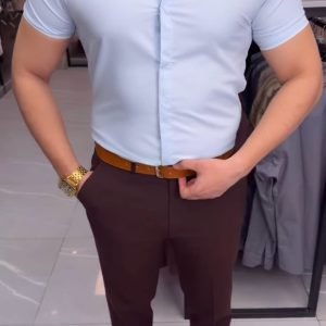 Sky Blue Half Sleeve Shirt Combo - Premium Quality at ₹149 | Free Shipping