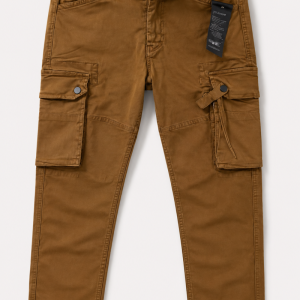 Men's Brown Cargo Pants – Premium Utility Style with Effortless Comfort