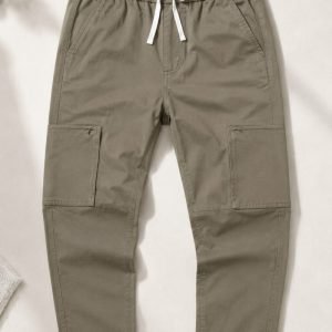 Men's Korean-Inspired Cargo Joggers – Stylish Premium Casual Wear