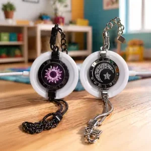 Intelligent LED Illuminated Dual-Style Bracelet with Rechargeable Battery