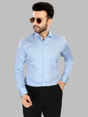 SkyEdge Slim-Fit Formal Shirt – Contemporary Class Meets Timeless Style